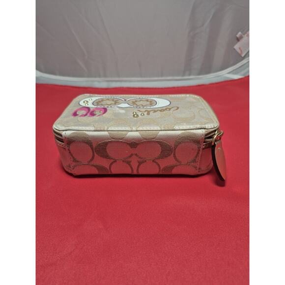 💥 Very Rare Coach Poppy Y2k Colorful Graphic Jewelry Case Box - Picture 4 of 10